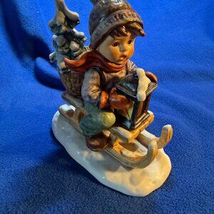 Signed -Hummel Ride into Christmas